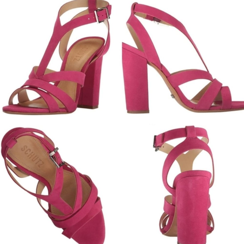 SCHUTZ Heels In Rose Pink